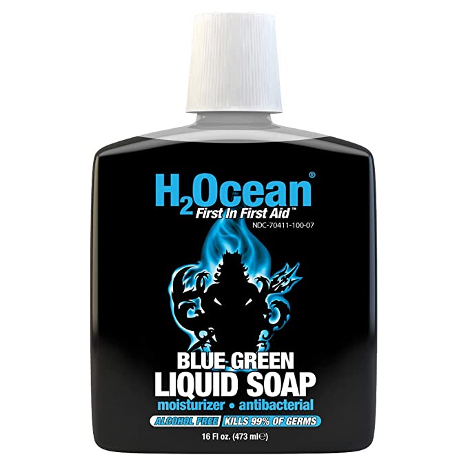 H2Ocean Blue Green Liquid Soap 無酒精藍綠藻