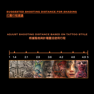 Extreme Mark II All-In-One Rotary Tattoo Machine / Extreme Mark II 割線打霧一體馬達紋身機