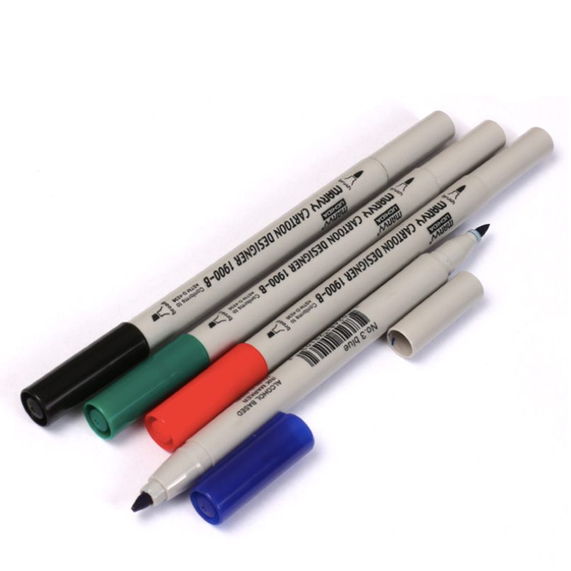 Marvy Oil-Based Waterproof Double-Ended Marker  / Marvy油性防水雙頭馬克筆