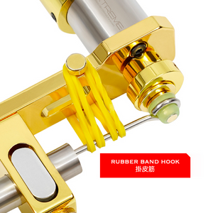 Extreme EX-1 24K Gold-Plated Rotary Tattoo Machine / Extreme EX-1 24K 鍍金馬達紋身機